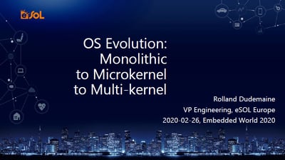 Presentation: OS Evolution -Monolithic to Microkernel to Multi-kernel 