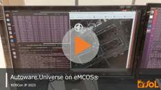 Autoware_videoAutoware.Universe on eMCOS