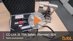 Exploring eSOL CC-Link IE TSN Safety SDK Demonstration